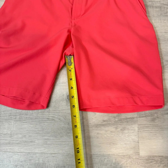 Under Armour Heatgear Pink Shorts Size 8/ EU 38 - Picture 10 of 16